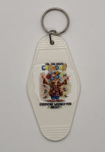 Load image into Gallery viewer, Retro Hotel Key Chain