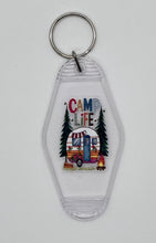 Load image into Gallery viewer, Retro Hotel Key Chain
