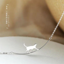 Load image into Gallery viewer, Walking Cat Necklace
