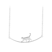 Load image into Gallery viewer, Walking Cat Necklace
